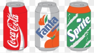 Soda Clipart Coke Product - Coca Cola Can Vector - Png Download