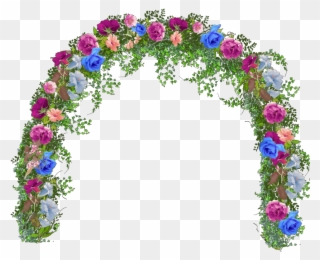 Vector Royalty Free Stock Floral Png Peoplepng Com - Flower Arch Png Clipart