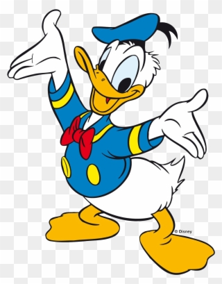 Best Donald Duck Cdr Vector Art Library - Donald Duck Png Clipart
