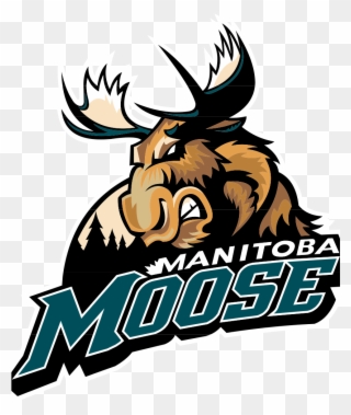 Moose Clipart Hockey - Manitoba Moose Hockey - Png Download