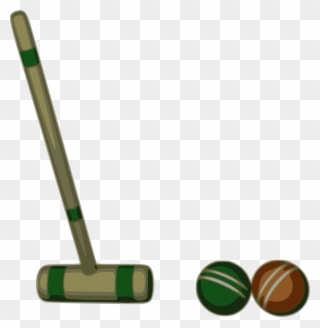 Clipart - Cafepress Croquet Game Ornament (oval) - Png Download