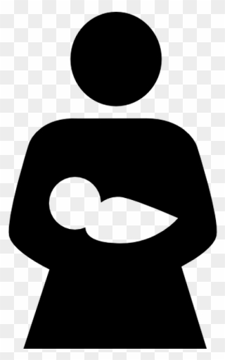 Mother With Baby In Arms Comments - Mother And Baby Icon Clipart