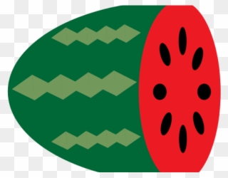 Watermelon Clipart Tiny - Circle - Png Download