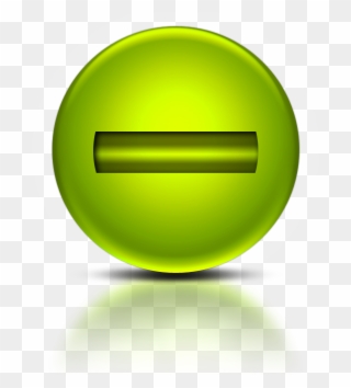 071936 Green Metallic Orb Icon Alphanumeric Minus Sign - Equals Sign Clipart