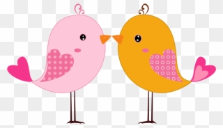 Bird Party, Applique Quilts, Silhouette, Yellow Birds, - Buhos Y Pajaritos Enamorados Clipart
