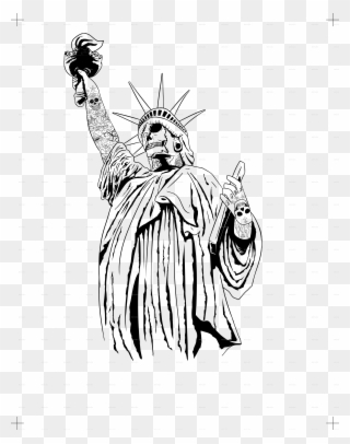 Statue Of Liberty Clipart Simple - Illustration - Png Download