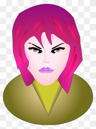 Large Woman Angry Face 66 6 - Piccolo Manuale Di Misoginia. E-book. Formato Epub Clipart