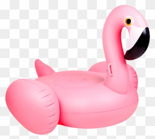 Flamingo Uppblåsbar Badmadrass - Sunnylife Luxe Float Inflatable Flamingo, Pink Clipart