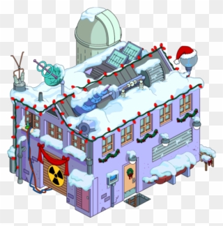 Simpsons Tapped Out Xmas Houses Clipart
