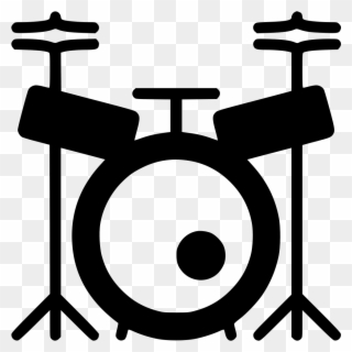 Biography - Drum Set Icon Png Clipart