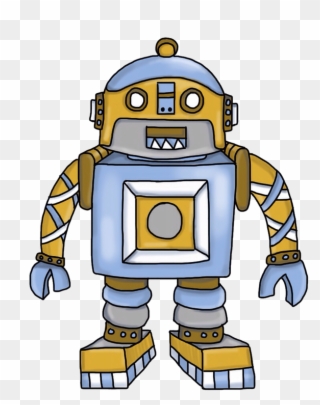 Paper Circuits Add Steam To Learning - Symmetrical Robot Clipart - Full ...