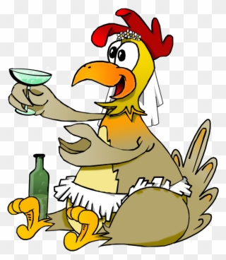 Goose Cygnini Anatidae Clip Art Drunk - Drunken Hen - Png Download