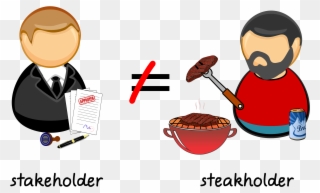 Clipart Stakeholder Is Not Steakholder Meat Clip Art - Stakeholder Clipart - Png Download
