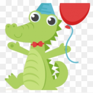 Alligator Clipart Silhouette - Bichinhos Safari Jacare Png Transparent Png