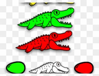 Crocodile Clipart Alligator Egg - Linguistics - Png Download