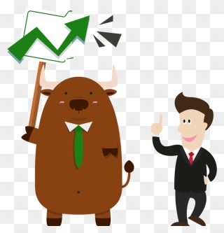 A Good Investor Will Take A Deep Breath And Stay Calm, - Stock Market Clipart