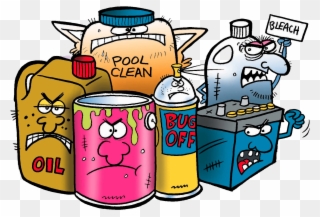Household Hazardous Chemicals Clipart