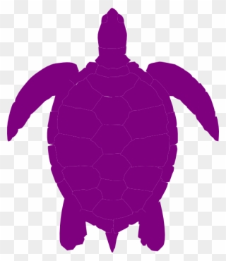 Sea Turtle Silhouette Clip Art - Png Download