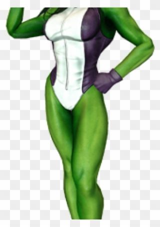 She Hulk Clipart Transparent - Female She Hulk Png