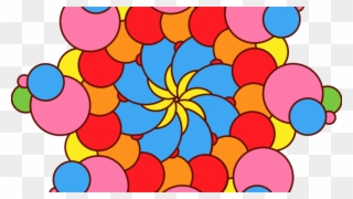 Bubbly Circular Design - Circle Clipart