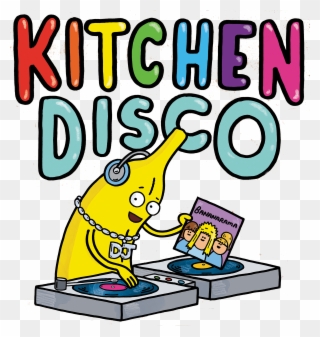 Read The Book, Sing The Song, Watch The Film And Dance - Kitchen Disco Clipart