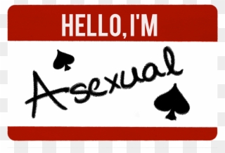 Hello I'm - Asexual Clipart