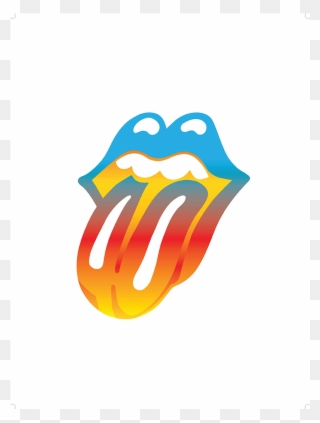 Double Tap To Zoom - Rolling Stones Blue And Lonesome Logo Clipart