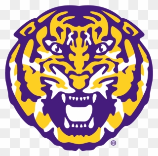 Louisiana Clipart Lsu Tiger - Lsu Tigers Logo Transparent - Png Download