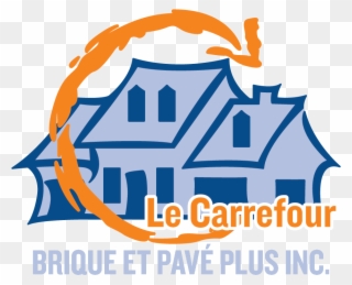 Le Carrefour Brique & Pavé Clipart