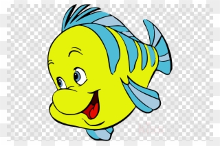 Flounder Little Mermaid Clipart Ariel Sebastian Mermaid - Premier League For Cricket Logo - Png Download