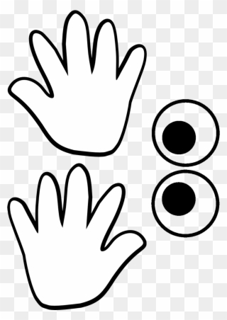 Template - Hand Worksheet Clipart