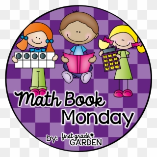 I'm Back Today With Math Book Monday - Book Clipart