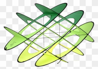 Eo6 Citrus Box Cellular Kite - Prism Designs Prism Eo6 Box Kite Clipart