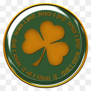 St Patricks Day, Irish, Clip Art, - Emblem - Png Download