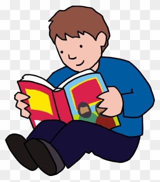 Boy Reading Bible - Bible Reading Boy Png Clipart