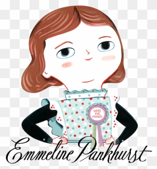Quarto Kids - Little People Big Dreams Emmeline Pankhurst Clipart