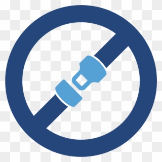 Seat Belt Detection Telematics Icon - Facebook Logo Png Circle Clipart