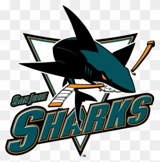 Shark Clipart Hockey - San Jose Jr Sharks - Png Download