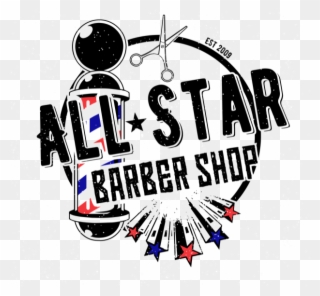 All-star Barbershop - Note Cards (pk Of 20) Clipart