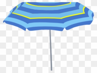 Pool Umbrella Cliparts - Sun Umbrella Beach Clipart - Png Download