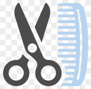 Accommodations And Agents, Beauty And Barber Shops - Scissors School Icon Png Clipart
