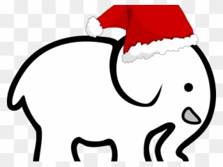 Christmas Clipart Elephant - Clip Art White Elephant Gift Exchange - Png Download