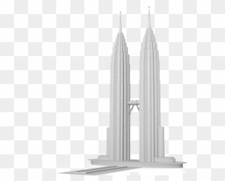Png Transparent Library Drawing Pics - Twin Towers Cartoon Png Clipart