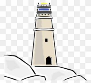 Lighhouse Clipart Old Lighthouse - Light Houses Drawing - Png Download