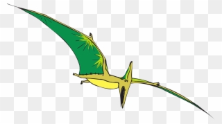 Dinosaurs Clipart Bird - Pterodactyl Clip Art - Png Download