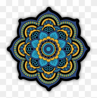 Sacred Geometry Mandala Clipart