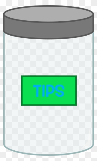New Tip Jar Body - Tip Jar Clipart