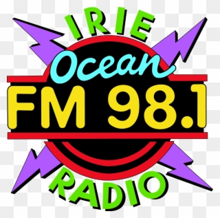Irie Radio Fm - Ocean 98 Logo Clipart