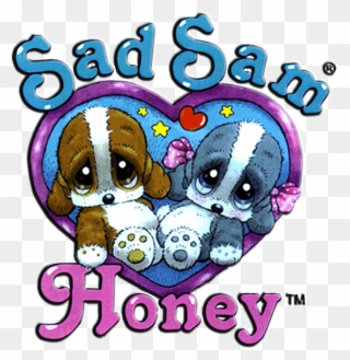 Sad Sam And Honey Basset Hound Puppy Dog Treasure Keepers - Sad Sam And Honey Cartoon Clipart
