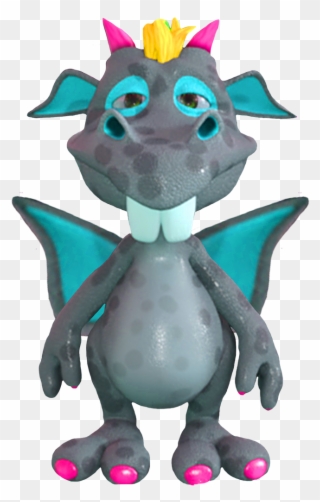 Little Dragon Clipart Printable - Film - Png Download